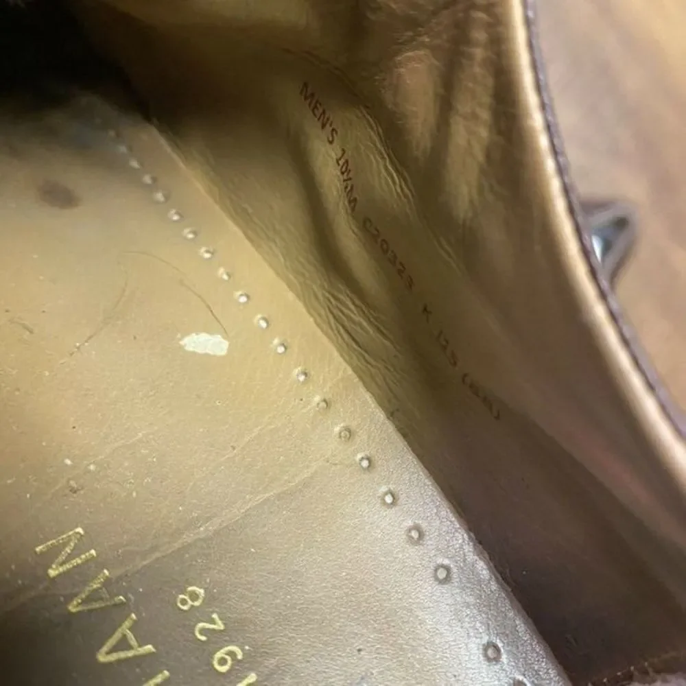 Mens Cole Haan Grand OS Brown‎ Leather Oxford Dress Shoes Size 10.5 M EUC